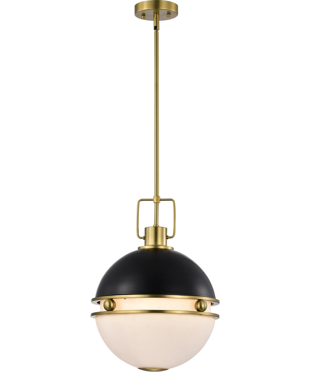 Everton 2-Light Pendant Matte Black