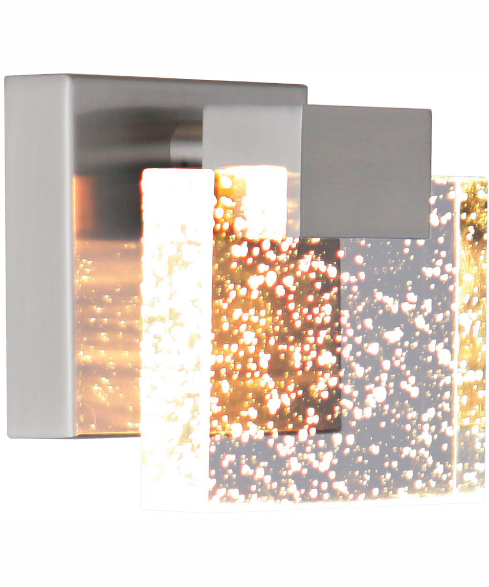Alamere 1-Light Wall Sconce Brushed Polished Nickel