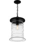 Noland Large 1-light Outdoor Pendant Light  Coastal Armour Aluminum Matte Black