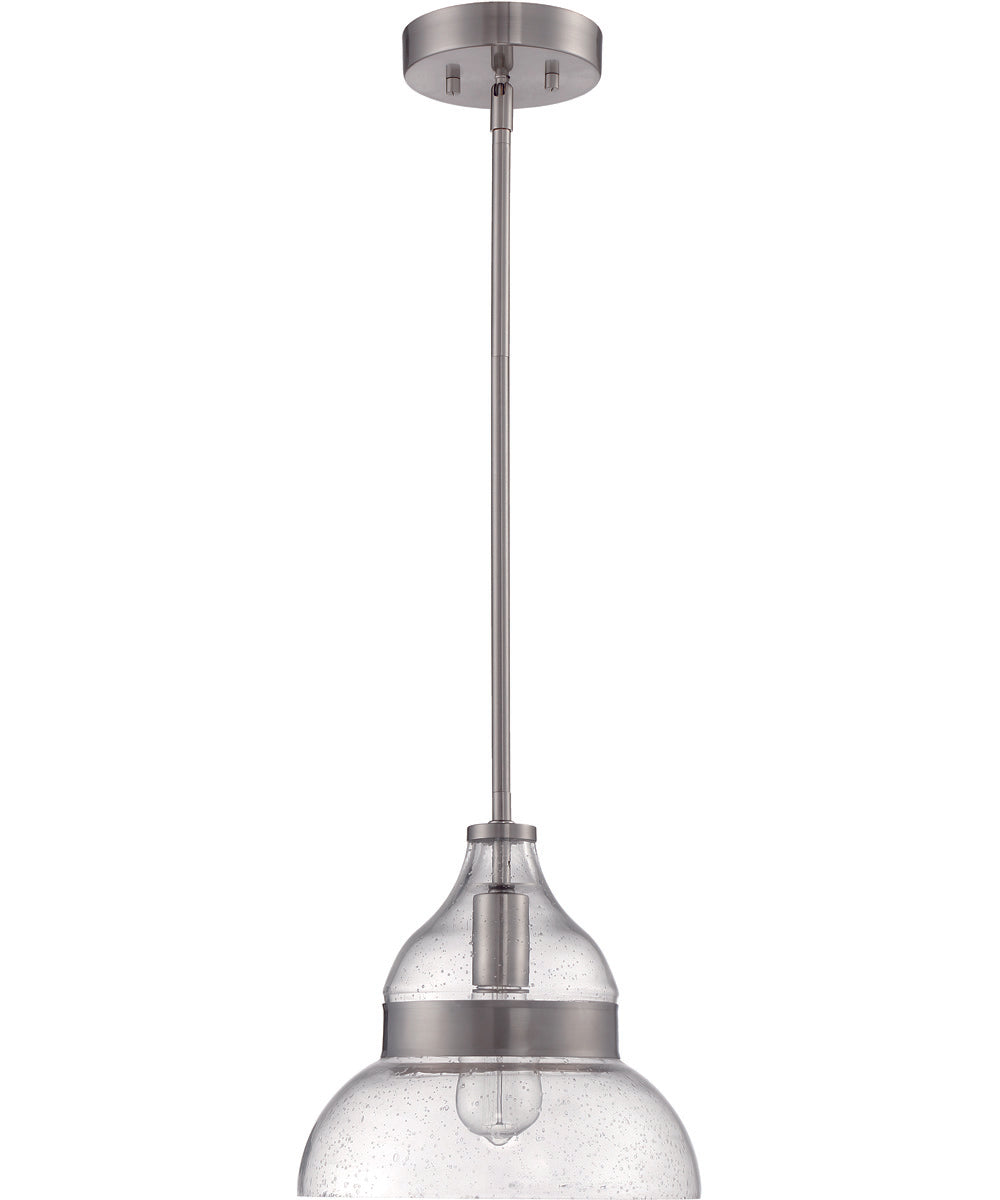 Smyth 1-Light Mini Pendant Brushed Polished Nickel