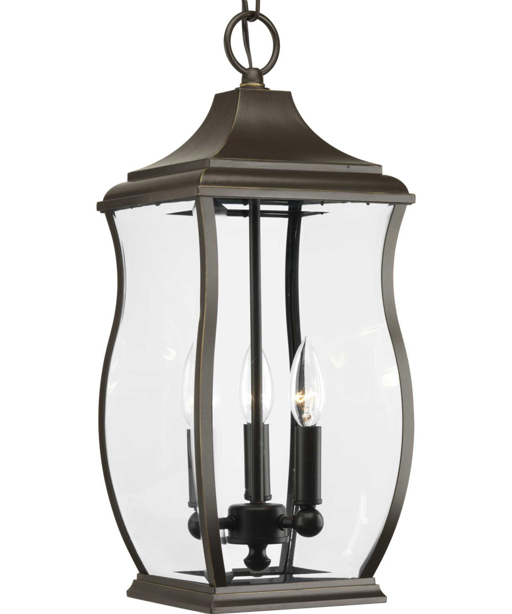 Township 3-Light Hanging Lantern Oil Rubbed Bronze