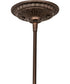 7"W Tiffany Fishscale Mini Pendant