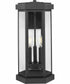 Ramsey Modern Farmhouse Outdoor Large Wall Lantern Textured Black