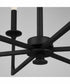 Clint 6-Light Chandelier Black Iron