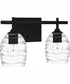 Lucy Medium 2-light Bath Light Matte Black