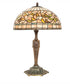 23" High Tiffany Turning Leaf Table Lamp