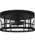Brampton Medium 3-light Outdoor Ceiling Light  Coastal Armour Aluminum Matte Black