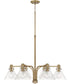 Greer 6-Light Chandelier Aged Brass