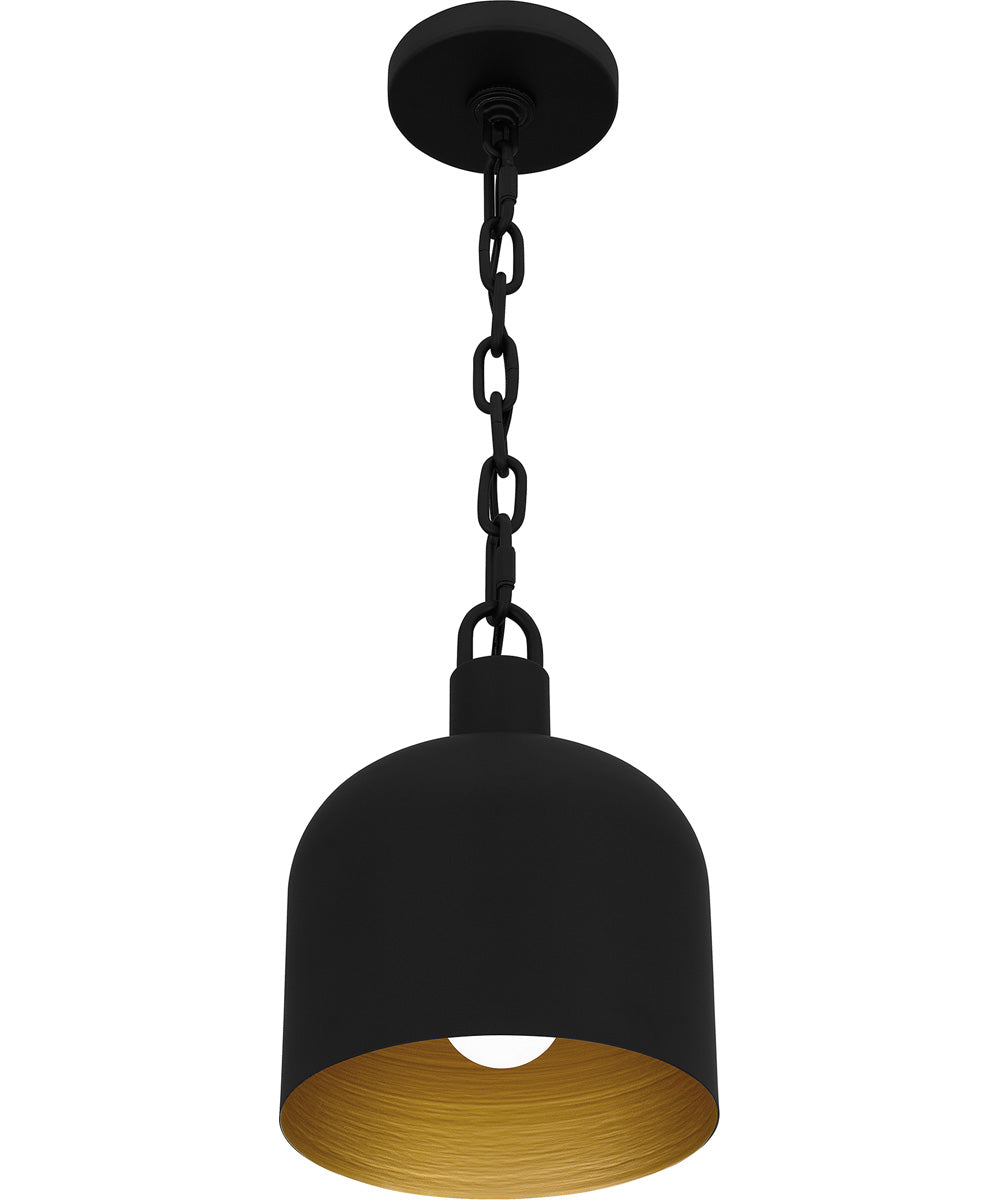 Quoizel Piccolo Pendant Small 1-light Mini Pendant Matte Black