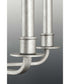 Turnbury 4-Light Coastal Chandelier Light Galvanized Finish