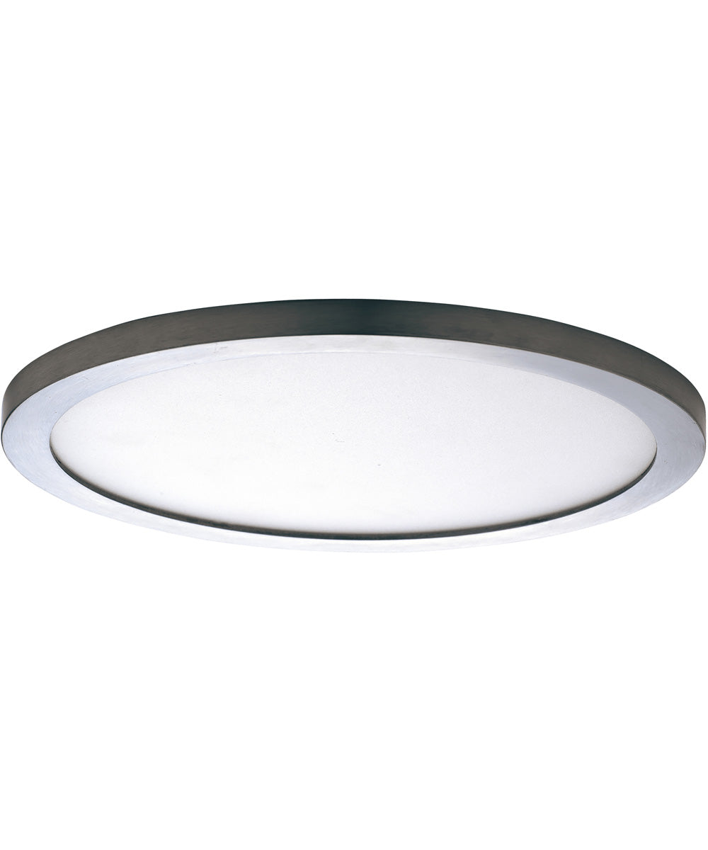 7"W Chip LED Flush Mount Satin Nickel