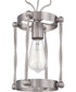 Jolenne 1-Light Mini Pendant Brushed Polished Nickel