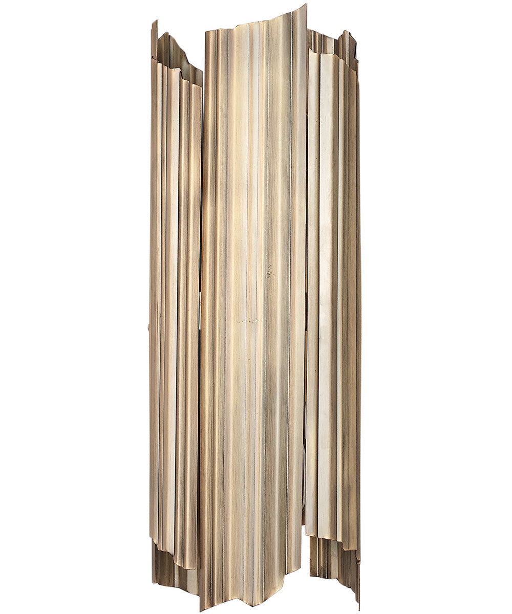 Xavier 2-Light Sconce In Aged Brass