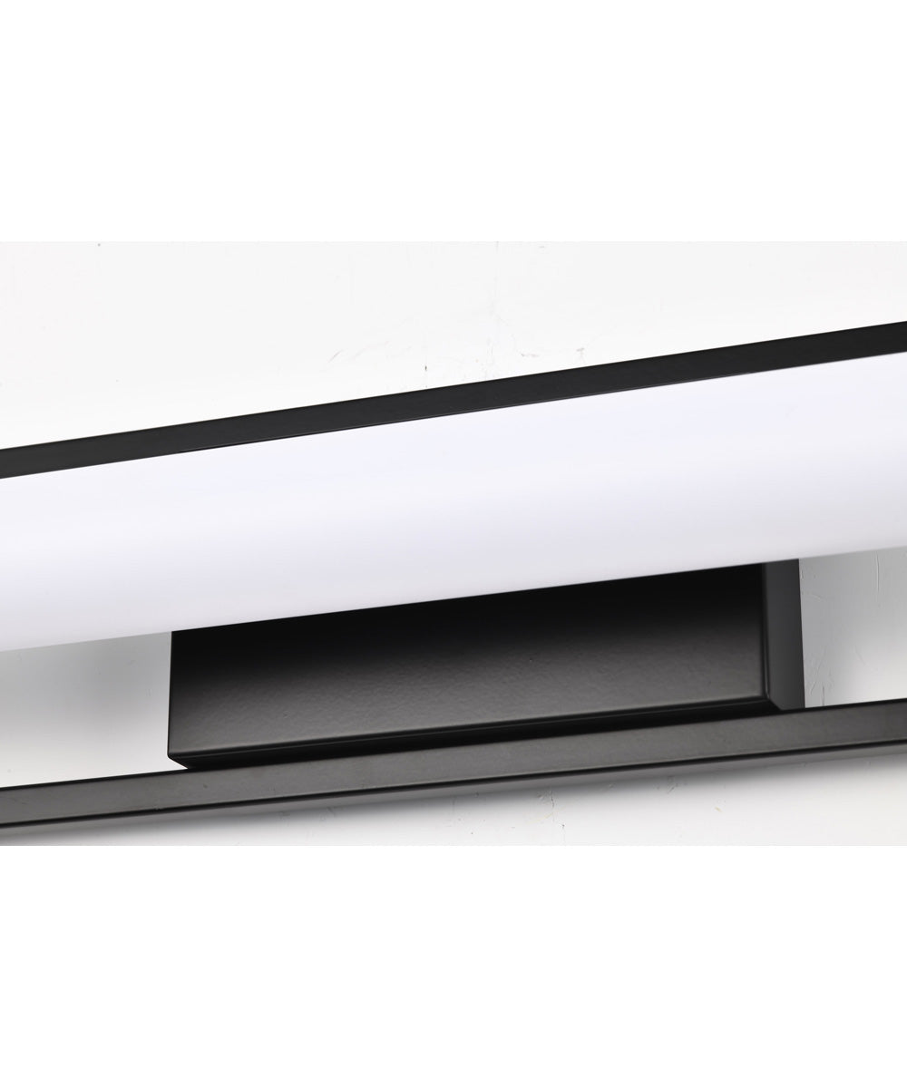 Canal  Vanity & Wall Matte Black