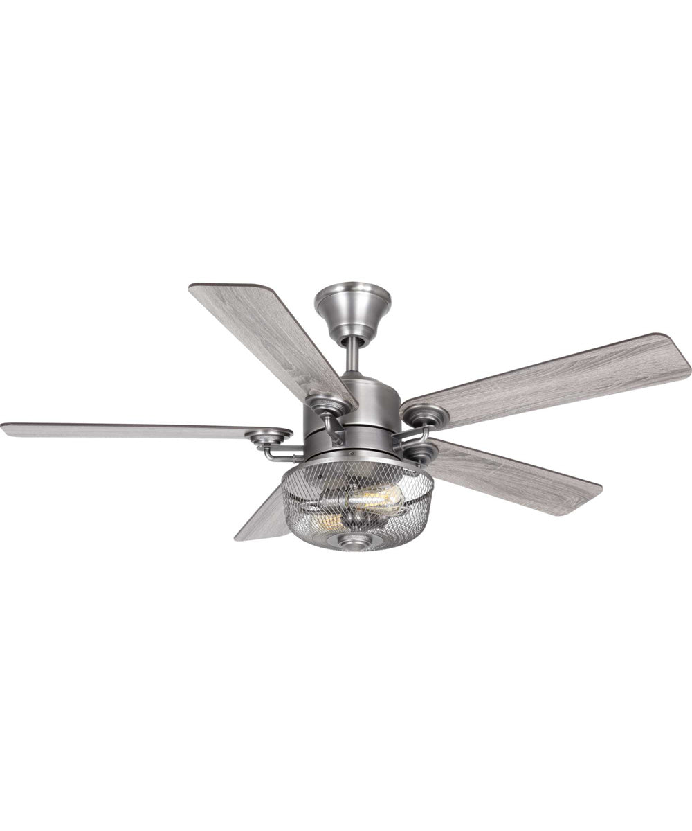 Greer 54" 5-Blade Ceiling Fan Antique Nickel