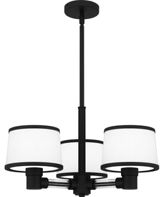 Kylen 3-light Pendant Matte Black