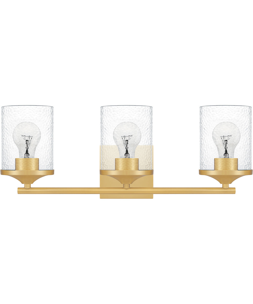 Abner Large 3-light Bath Light Aged Brass