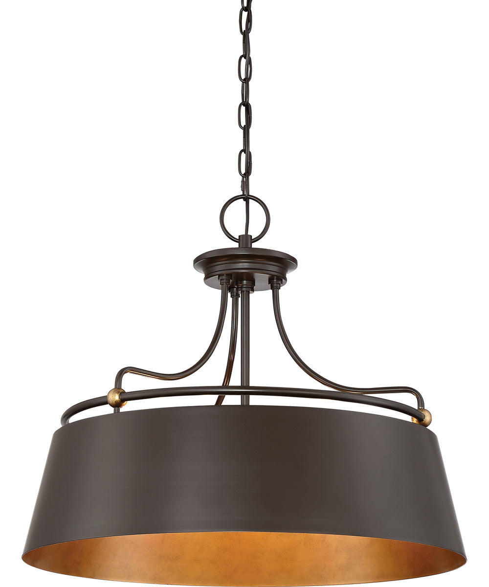Fairview 4-light Pendant Western Bronze