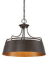Fairview 4-light Pendant Western Bronze