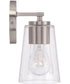 Portman 3-Light Vanity Brushed Nickel