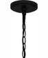 Satterfield Large 1-light Outdoor Pendant Light  Coastal Armour Matte Black