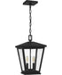 Joffrey Large 2-light Outdoor Pendant Light Matte Black