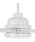 Rush 65" 1-Light Ceiling Fan (Blades Included) White