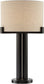 30"H Barend 1-light Table Lamp Dark Walnut