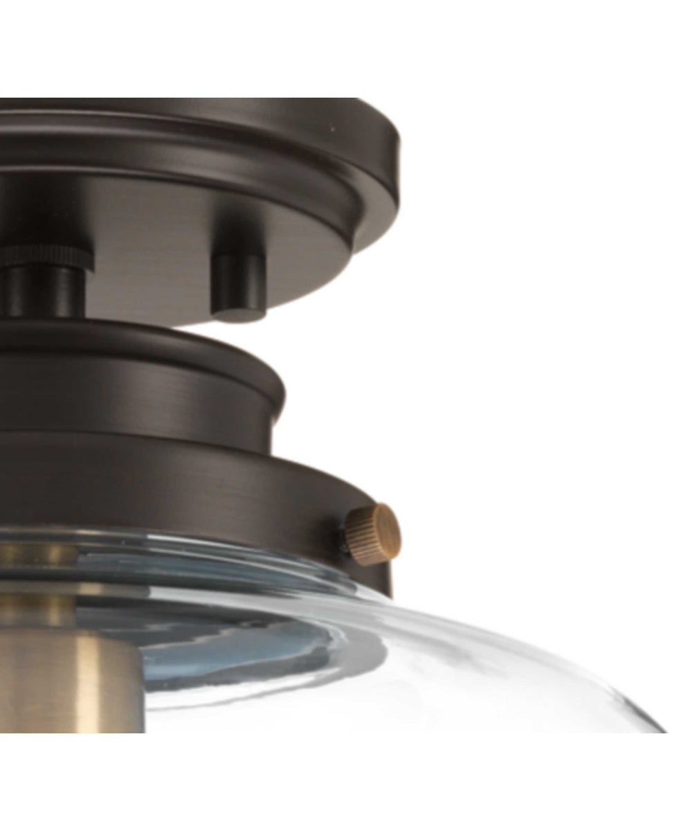 Judson 11" Flush Mount Antique Bronze