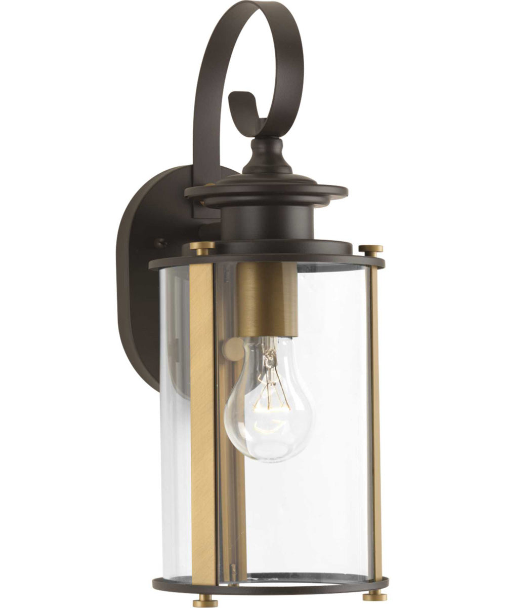 Squire 1-Light Small Wall Lantern Antique Bronze