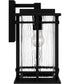 McAlister Large 1-light Outdoor Wall Light  Coastal Armour Aluminum Earth Black