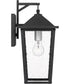 Stoneleigh Medium 1-light Outdoor Wall Light  Coastal Armour Aluminum Mottled Black