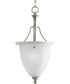 Madison 1-Light Inverted Pendant Brushed Nickel