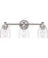 Henning 3-Light Vanity Polished Nickel