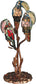 Dale Tiffany Three Parrot Accent Lamp Antique Bronze TA60179