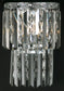 Dale Tiffany 2-Light Glass Wall Sconce Polished Chrome GW10733