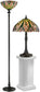 Dale Tiffany Cactus Bloom 21.5 2-Light Table Lamp And 71.5 Floor Lamp Set Antique Bronze TC12339