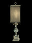 Dale Tiffany Castine 1-Light Accent Lamp Polished Nickel GA11219