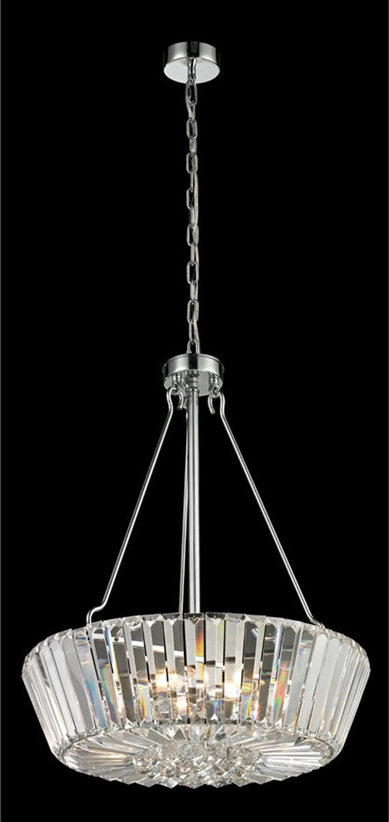 Dale Tiffany Crystal Glass Pendant Antique Bronze GH13364