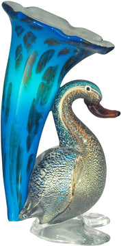 10"H Duck Lily 1-Light Accent Lamp