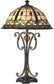 Dale Tiffany Florence Tiffany Table Lamp Antique Bronze TT14244