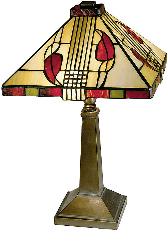 15"H Henderson Table Lamp Antique Bronze