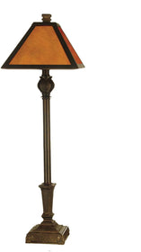 31"H 1-Light Mica Table Lamp Fieldstone