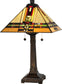 Dale Tiffany Palo 2-Light Table Lamp Fieldstone TT13061