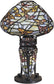 Dale Tiffany 1-Light Tiffany Accent Lamp Antique Bronze TA100602