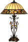 Dale Tiffany Pebblestone Table Lamp Antique Golden Sand TT90172