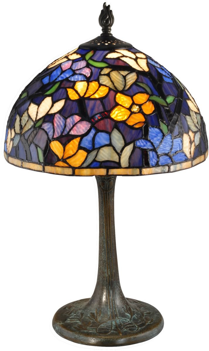 Dale Tiffany Ridge Tiffany Table Lamp Antique Bronze TT15088
