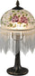 Dale Tiffany Rose Glass Accent Lamp Antique Bronze TA15006