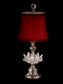Dale Tiffany Susannah 1-Light Accent Lamp Polished Nickel GA11260