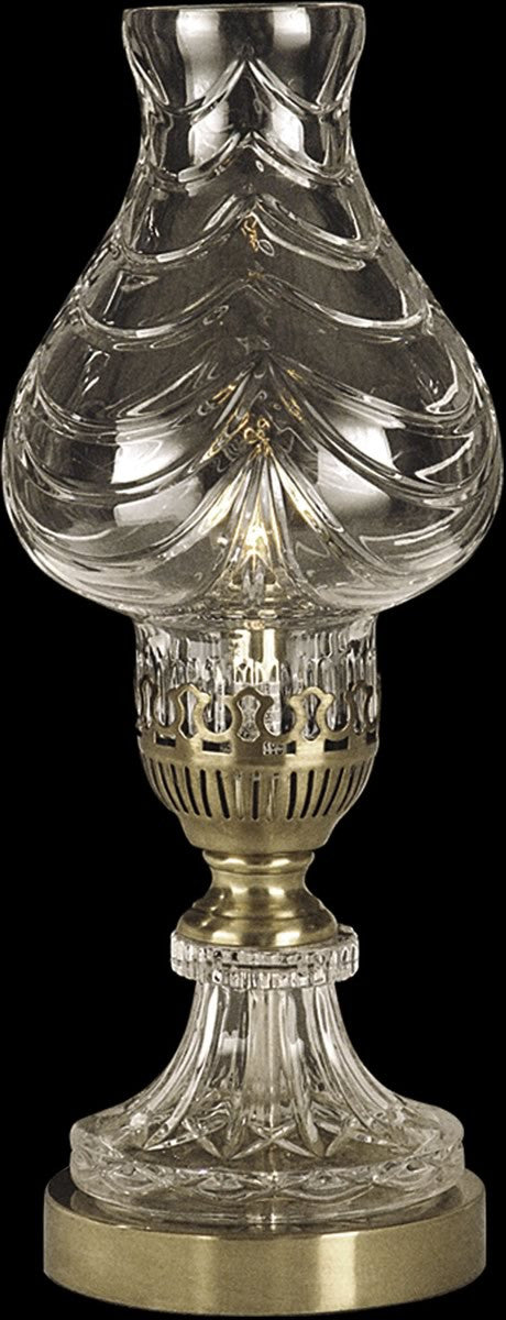 Dale Tiffany 1-Light Crystal Table Lamp Light Antique Brass GA10230